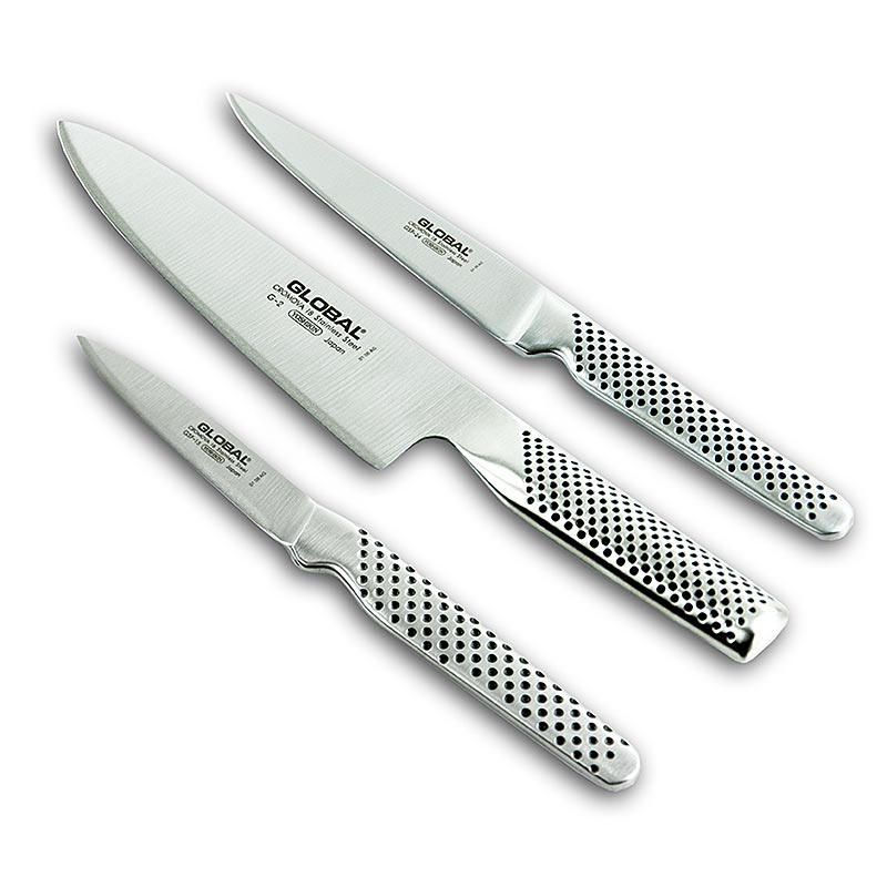 Global G-21524 knivsæt, 3-delt (G-2, GSF-15, GSF-24), 3-delt.