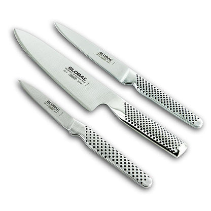 Global G-21524 knivsæt, 3-delt (G-2, GSF-15, GSF-24), 3-delt.