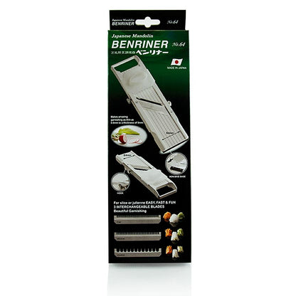 Grøntsagsskræller, Benriner Cutter BN-64/W, 3 julienne-skær, 1 stk