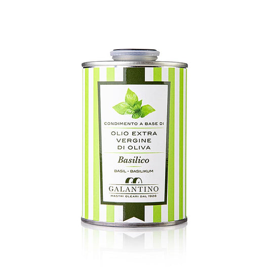 Ekstra jomfruolivenolie, Galantino aromatiseret med basilikum, 250 ml
