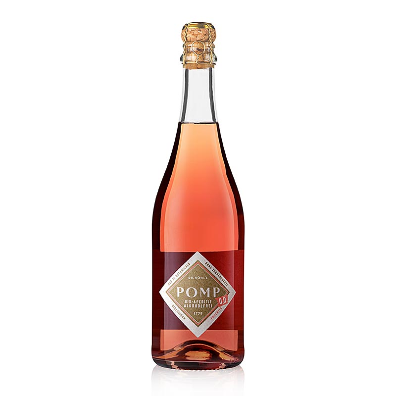 POMP Bio Aperitif, 0,0, frugtig, alkoholfri, BIO, 750 ml