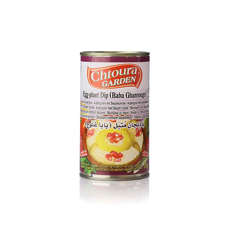 Baba Ghannouge – Aubergine-/sesampasta, Chtoura Garden, 370 g