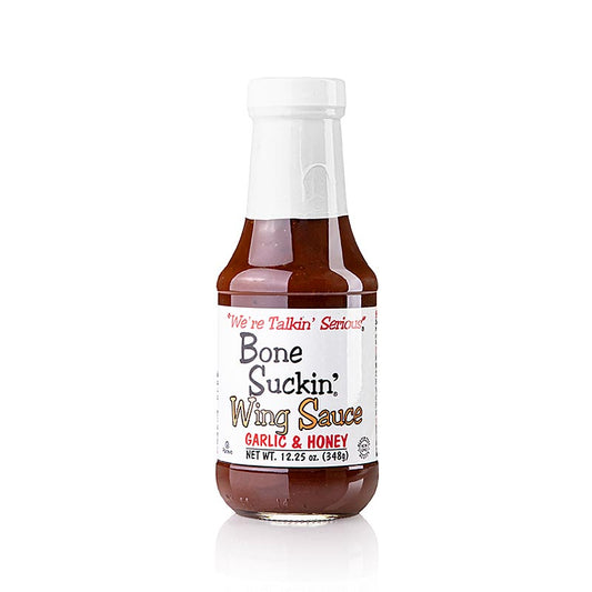 Bone Suckin´ Chicken Wing Sauce – hvidløg-honning, Ford´s Food, 290 ml