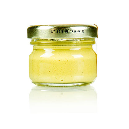Fallot - Dijon-sennep, fin og stærk, portionsglas, 25 g