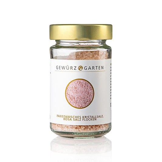 Gewürzgarten Pakistansk krystalsalt, rosa saltflager, 100 g