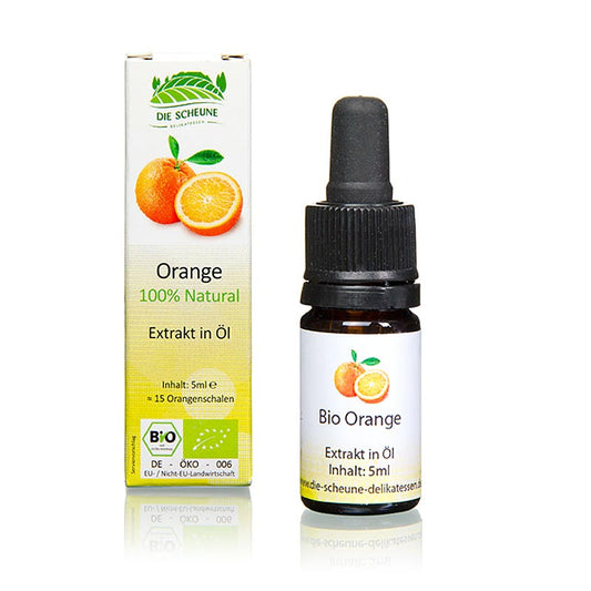 Naturlig appelsinaroma, Die Scheune, økologisk, 5 ml