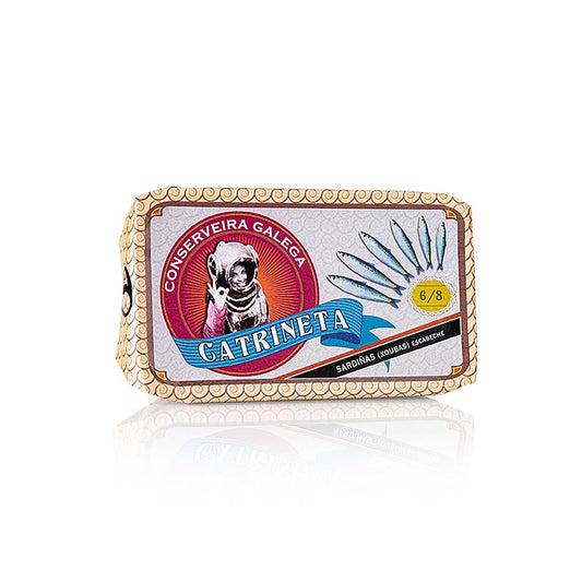 Sardiner, hele, i escabeche-sauce, 6-8 stk., Catrineta, 81 g