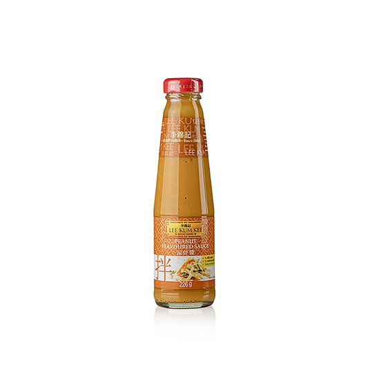 Jordnøddesauce (med jordnøddesmag), Lee Kum Kee, 226 g