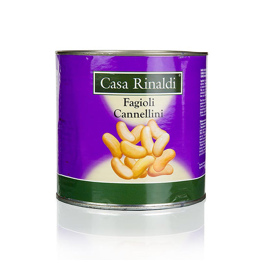 Cannellini-bønner, hvide, små, 2,5 kg