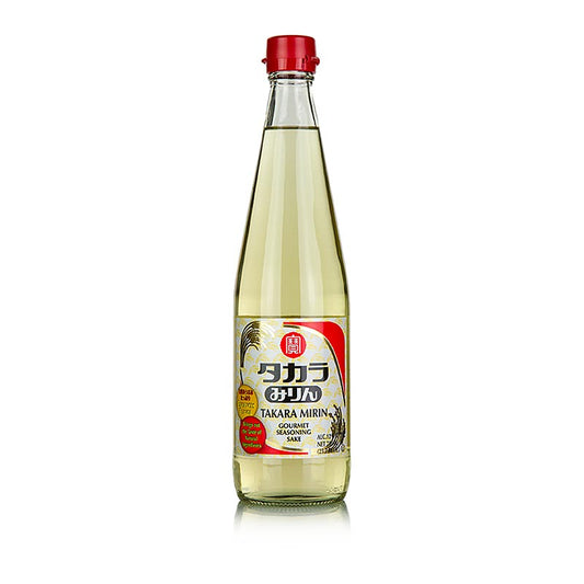 Mirin Takara – sød risvin, alkoholisk krydderi, 12 % vol., USA (GMO), 700 ml