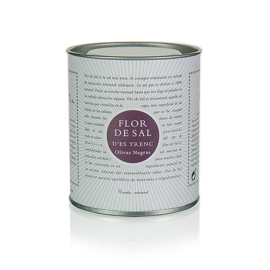 Flor de Sal d´es Trenc – sorte oliven, fra Mallorca, økologisk, 150 g