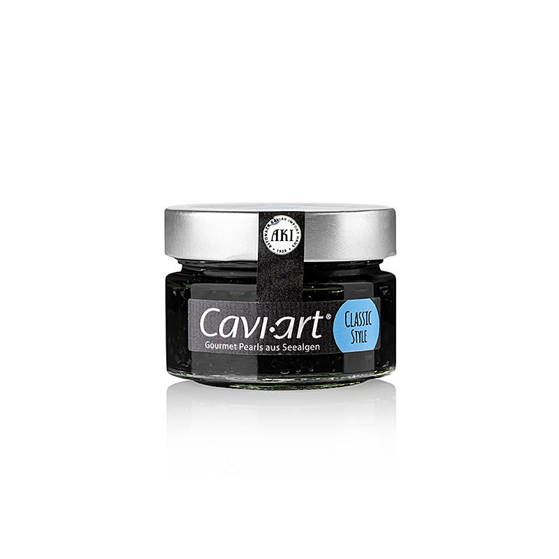 Cavi-Art® tangkaviar, sort, vegansk, 100 g