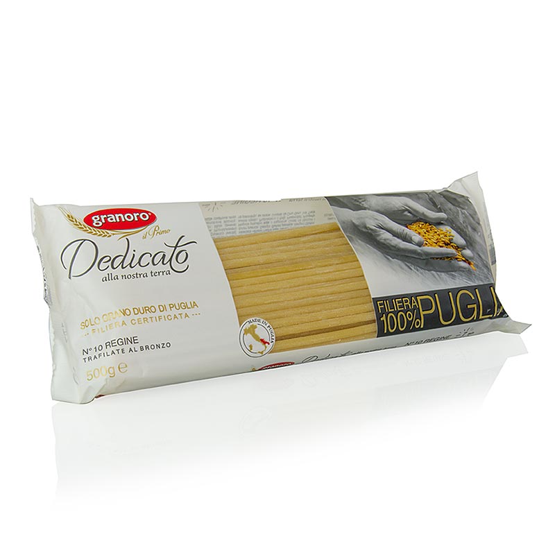 Granoro Dedicato - Regine makaroni, nr. 10, 10 kg, 20 x 500 g