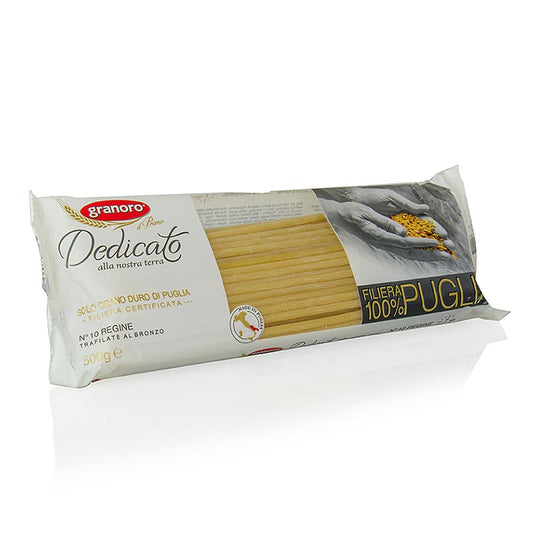 Granoro Dedicato - Regine makaroni, nr. 10, 10 kg, 20 x 500 g