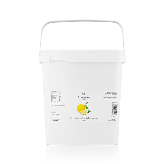 Syltede hele citroner, saltede, 2 kg, ca. 14 stk.