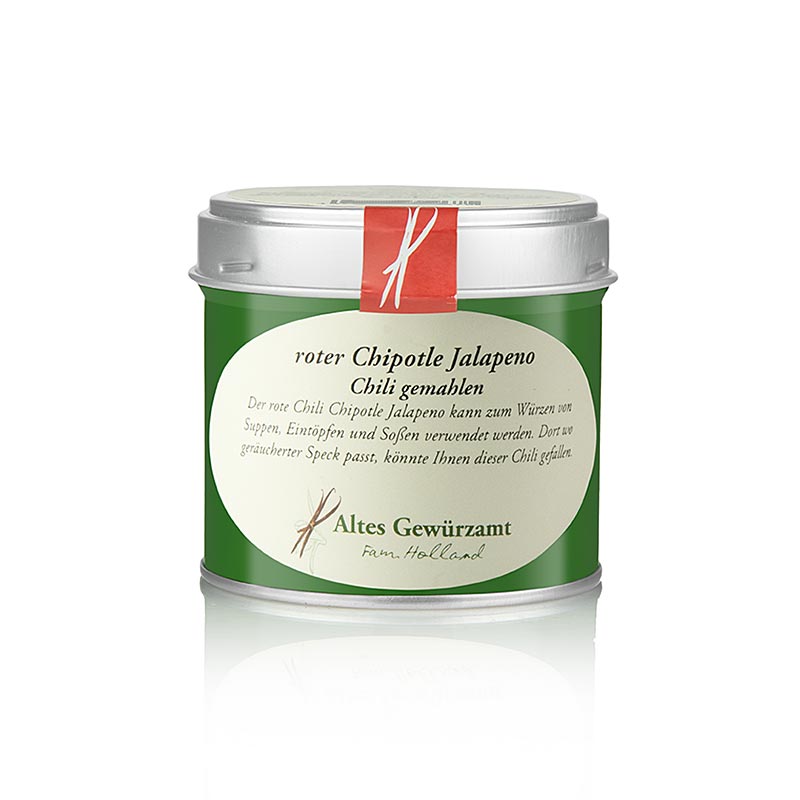 Chili Chipotle Jalapeno, rød, malet, Altes Gewürzamt, 80 g