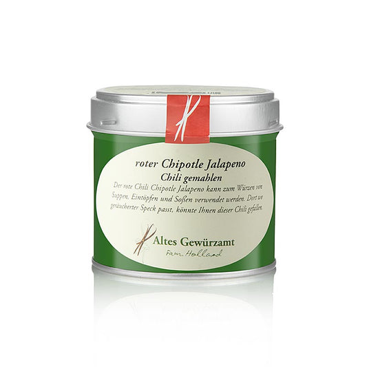 Chili Chipotle Jalapeno, rød, malet, Altes Gewürzamt, 80 g