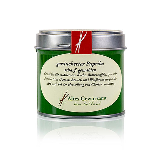 Røget paprika, stærk (Pimenton de la Vera), Altes Gewürzamt, 70 g