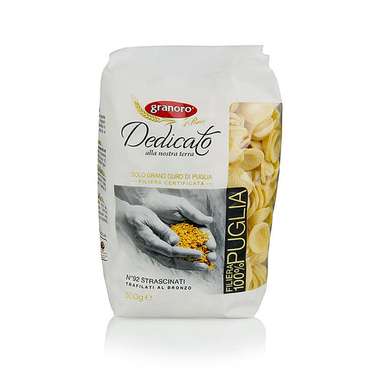 Granoro Dedicato - Strascinati, store Orecchiette, nr. 92, 10 kg, 20 x 500 g