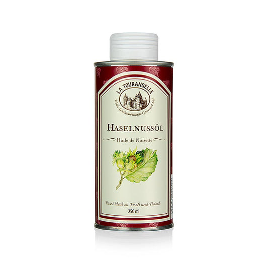 Hasselnøddeolie, ristet, La Tourangelle, 250 ml