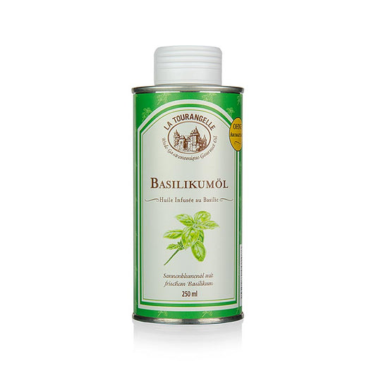 Basilikumolie, infunderet, La Tourangelle, 250 ml