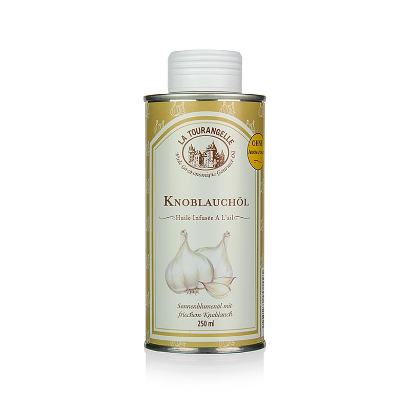 Hvidløgsolie, infunderet, La Tourangelle, 250 ml