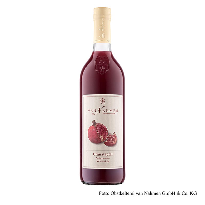 van Nahmen - Granatæblejuice, 100 % direktepresset, økologisk, 750 ml