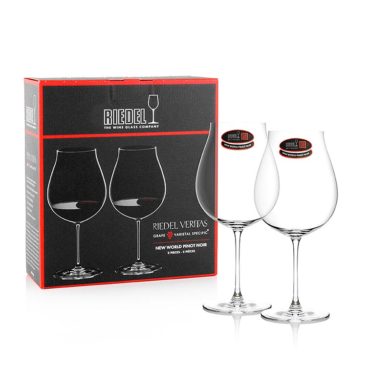 Riedel Veritas-glas – New World Pinot Noir/Nebbiolo (6449/67), i gaveæske, 2 stk