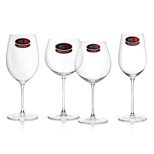 Riedel Veritas-glas – smagssæt 2x hvid & rød (5449/47), i gaveæske, 4 stk