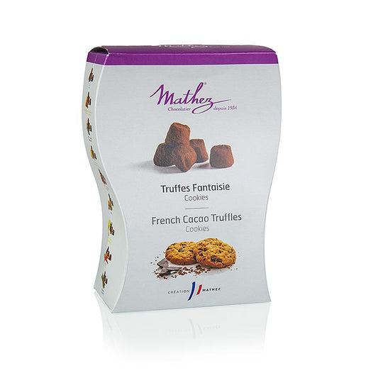 Trøffelkonfekt – Praliner, Mathez, med kiks, 250 g