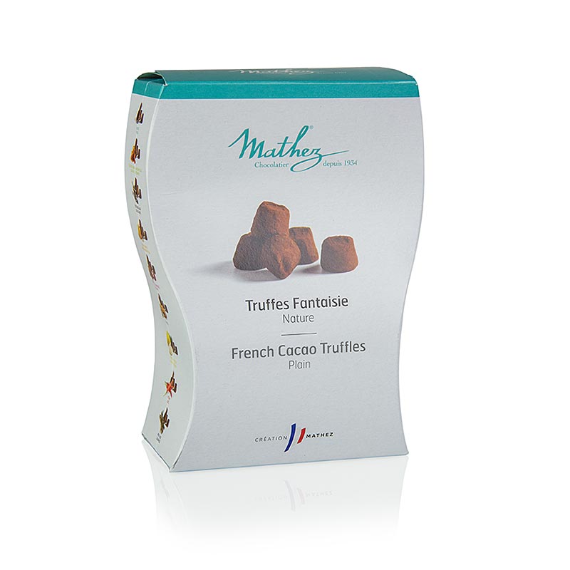 Trøffelkonfekt – praliner, Mathez, med kakao, 250 g
