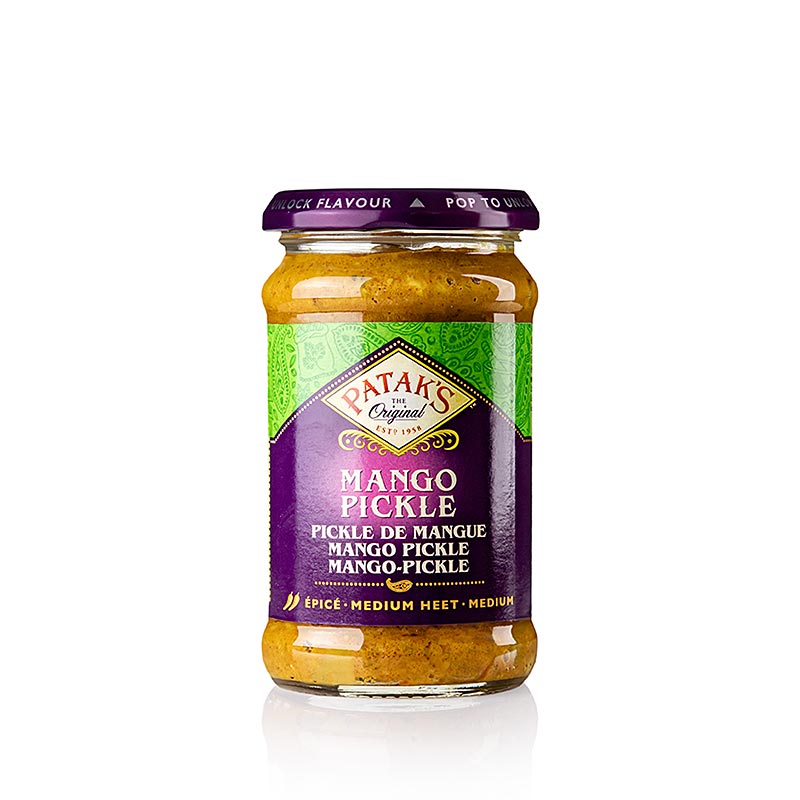 Mango-pickles, medium, Patak´s, 283 g