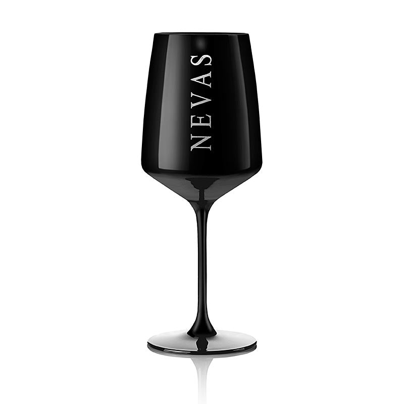 Nevas Water - vandglas, sort, 6 stk