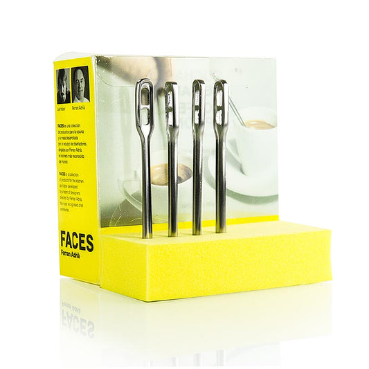 Faces - Coffee Spoon, kaffeske, FA-104, 4 stk