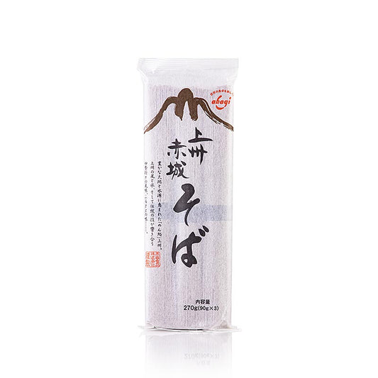 Soba-nudler, med boghvede- og hvedemel, mørke, 1 mm, 20 cm, 270 g