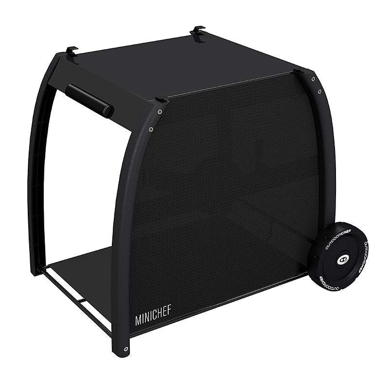 Outdoorchef-tilbehør – station til grill 420 E + G, Minichef sort, 1 stk