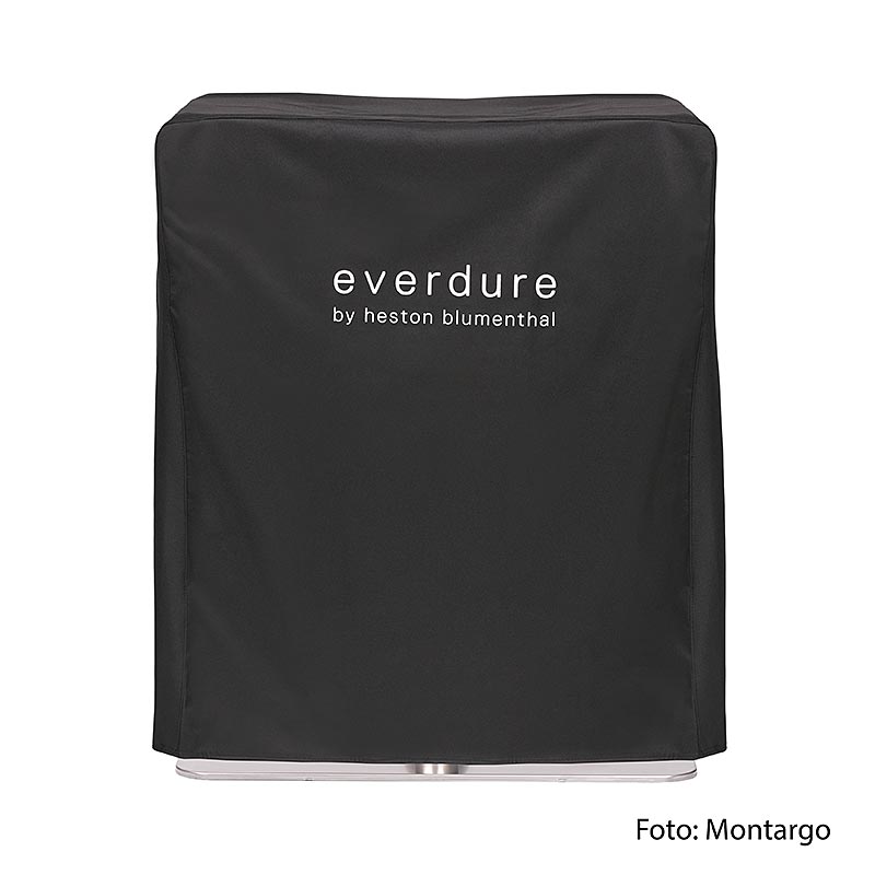FUSION dæksel, sort, everdure montargo / Heston Blumenthal, 1 stk