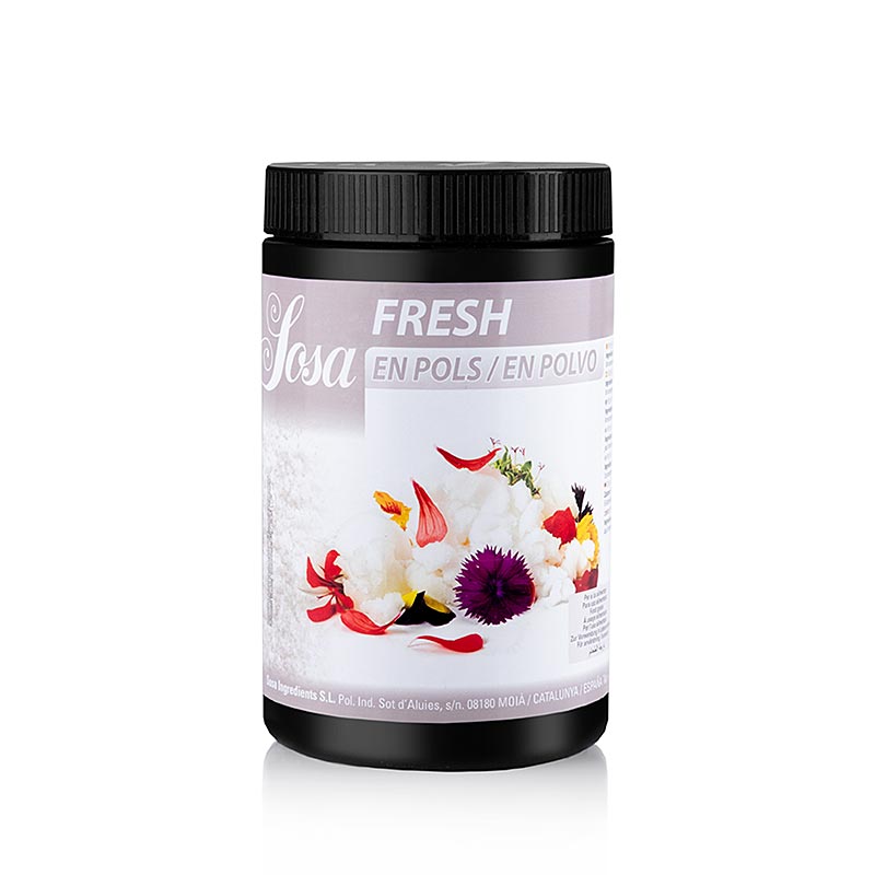 Sosa Fresh – "kunstig sne" (erythrit / mynte-sukker), 750 g