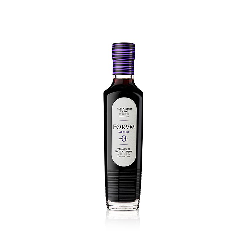 FORVM Merlot balsamicoeddike, 6,5 % syre, økologisk, 250 ml