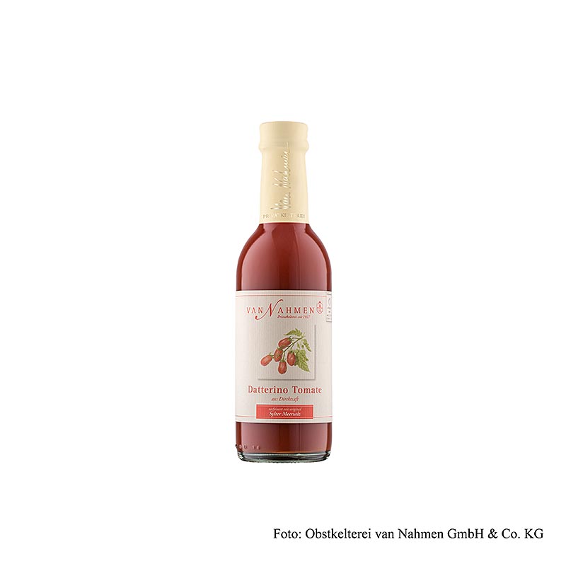 van Nahmen - Datterino tomatsaft, 100 % friskpresset, 250 ml