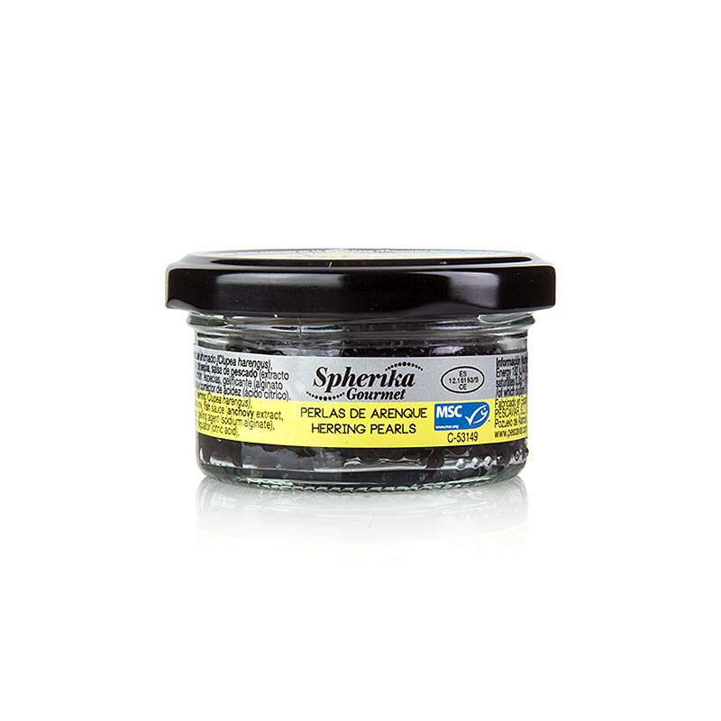 Sildperler, sorte (som kaviar/kugler), 50 g