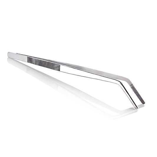 Grilltang, lige med bøjet spids, 35 cm, rustfrit stål, Triangle Tools, 1 stk