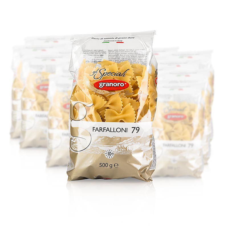 Granoro Dedicato - Farfalloni, sløjfer, nr. 79, 10 kg, 20 x 500 g