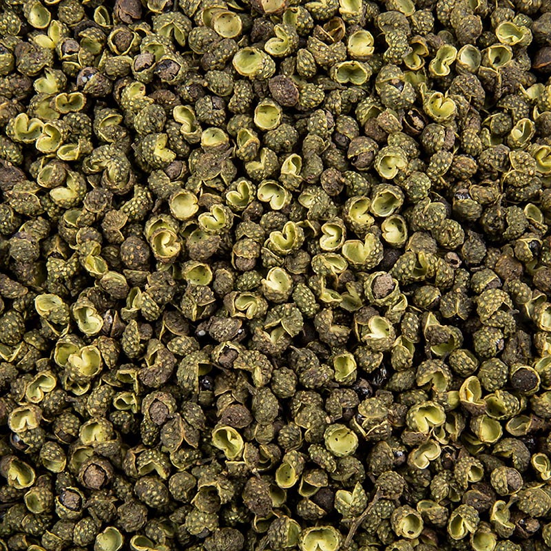 Grøn Sichuan-peber – Szechuan-peber, kinesisk bjergpeber, håndplukket, 250 g