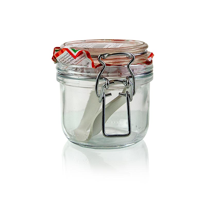Glas med trådlåg – Terrine Fido, 200 ml, rund, 1 stk.