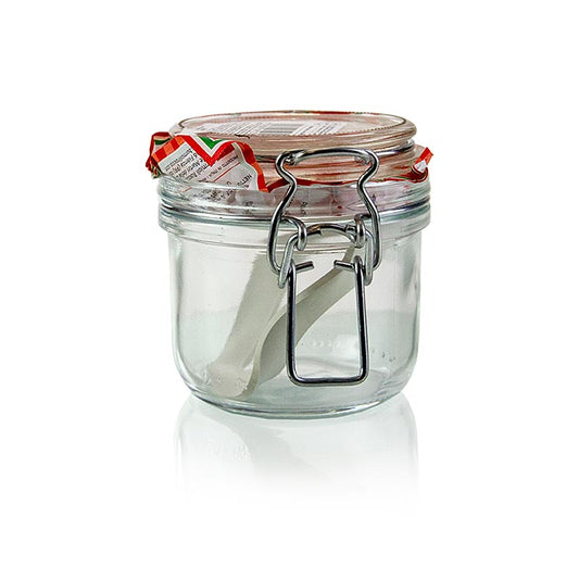 Glas med trådlåg – Terrine Fido, 200 ml, rund, 1 stk.