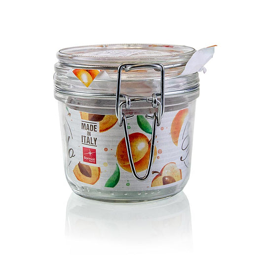 Glas med trådlåg – Terrine Fido, 350 ml, rund, med gummi, 1 stk.