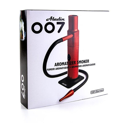 Røgepibe Aladin 007, rød, 100% Chef, 1 stk