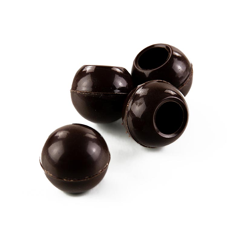 Trøffelkugler, mørk chokolade, ø 26 mm, Läderach, 1,644 kg, 567 stk