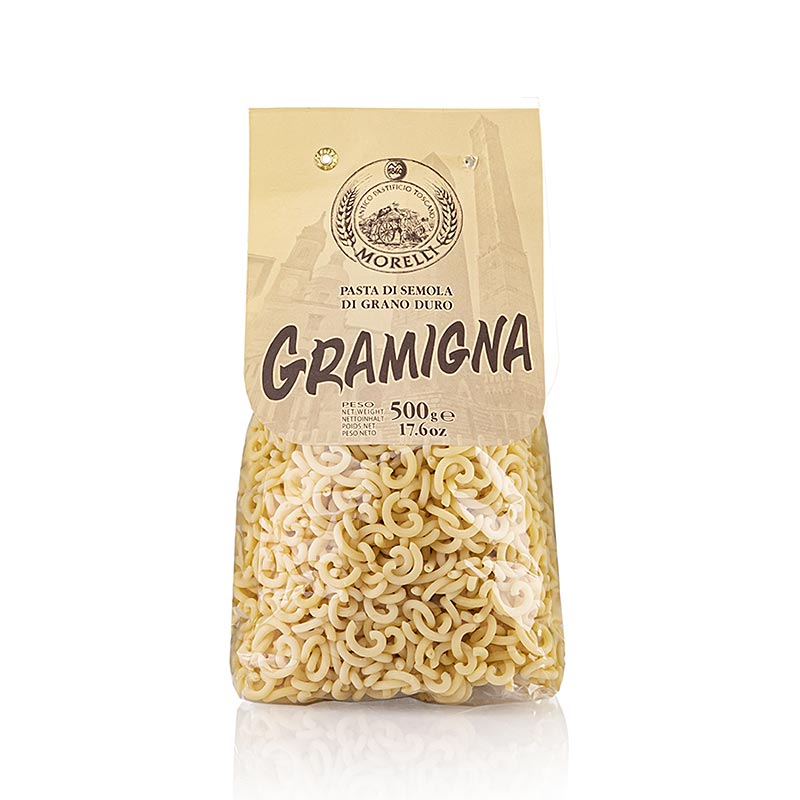 Morelli 1860 Gramaigna, med hård hvede (suppenudler), 500 g